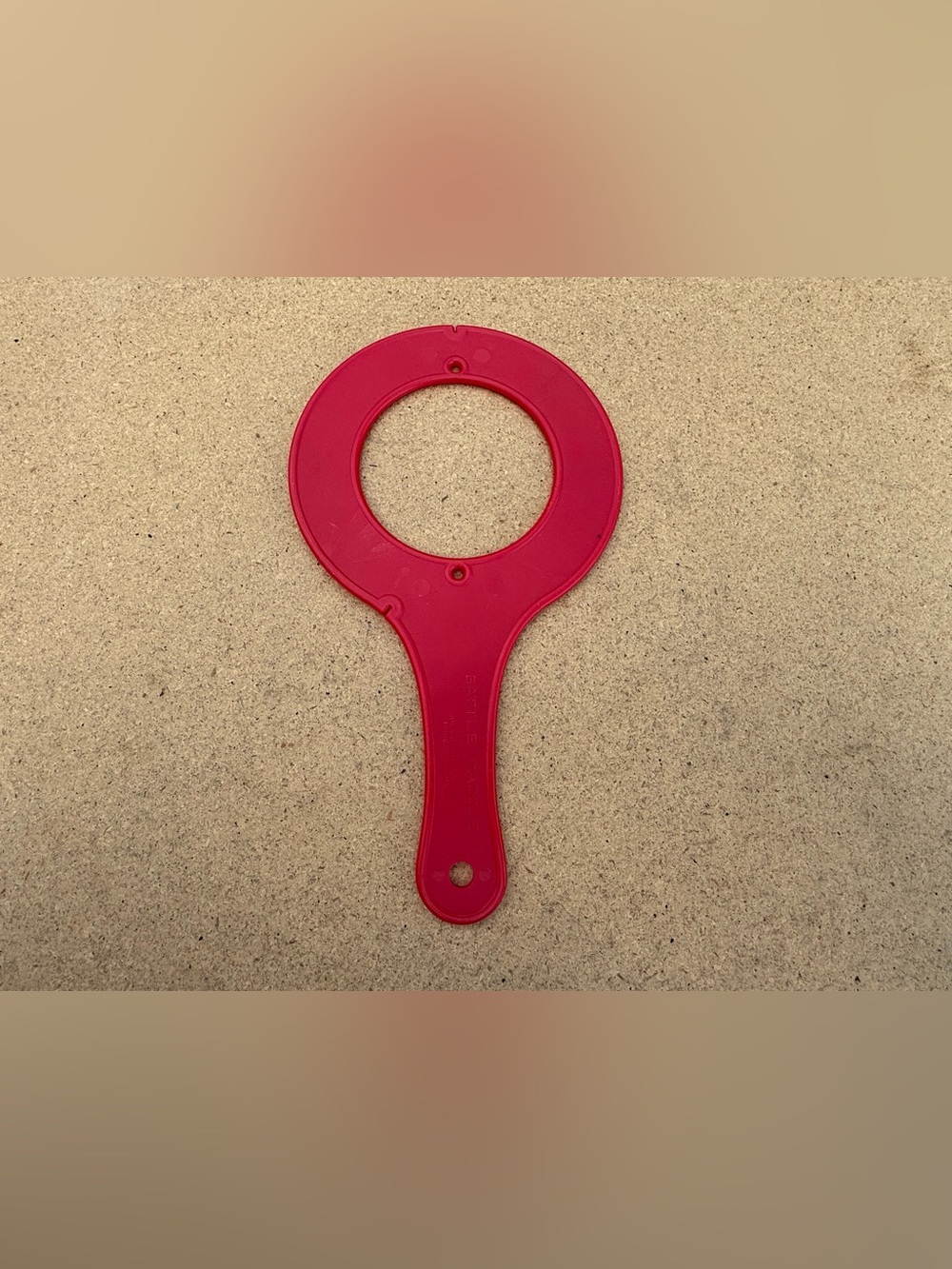 Vintage Battle Paddle Toy Frame - Moen & Patton Lancaster PA